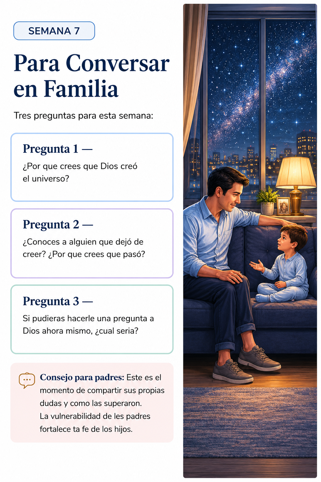Semana 7 — Para Conversar en Familia