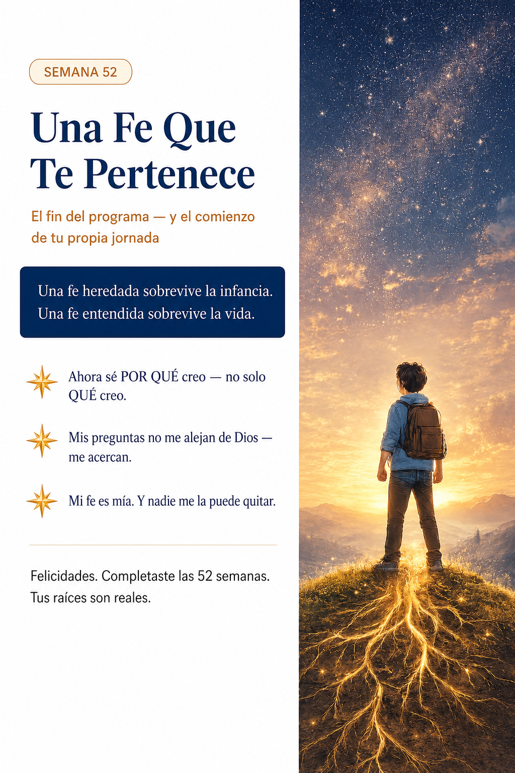 Semana 52 — Una Fe Que Te Pertenece